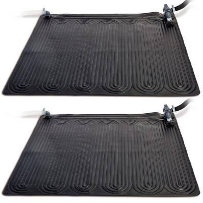 Esterilla Calefactora Solar Pvc 2 Uds 1,2x1,2 M Negra 28685