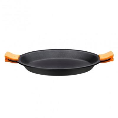 Paellera Efficient Bra A271632 - Ø32cm - 5 Raciones - Espesor 6mm - Aluminio Fundido - Teflon Antiad