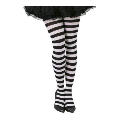 Pantys Blancas Con Rayas