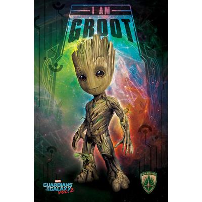 Maxi Poster Guardians of the Galaxy V 2 Soy Groot Space