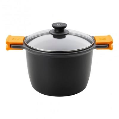 Olla Alta Efficient Bra A273907 - Ø28cm - 11.1l - Espesor 6mm - Aluminio Fundido - Teflon Antiadhere