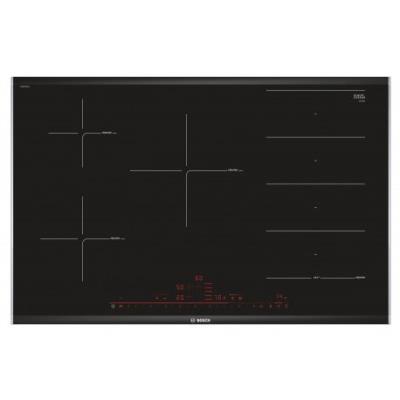 Placa De Inducción Bosch Pxv875dc1e 5 Zonas 80cm 7400w Negro