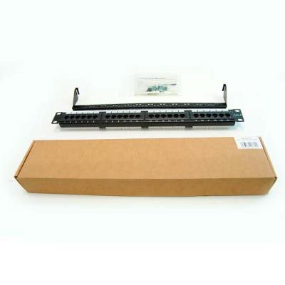 Powergreen Patch Panel 24 Puertos Cat 6