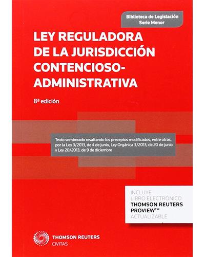 Ley Reguladora De La Jurisdicción Contencioso Administrativa Papel E