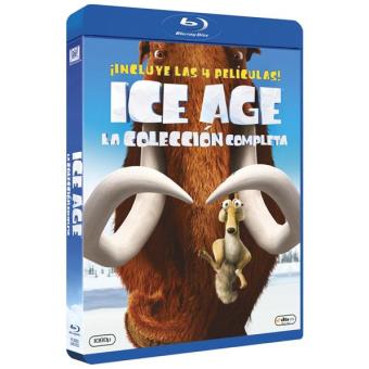 Pack Ice Age Tetralogía Blu Ray Steve Martino Mike Thurmeier