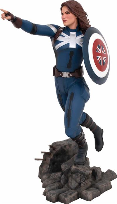 Figura Diamond Select Marvel What If Capitana Carter 25cm Figura