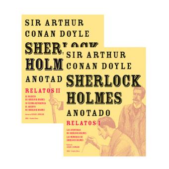 Sherlock Holmes Anotado Relatos I Y Ii Arthur Conan Doyle En