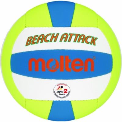 Molten Mbvba Ballon De Beach-volley Orange Jaune Blanc Taille 5 pour 54