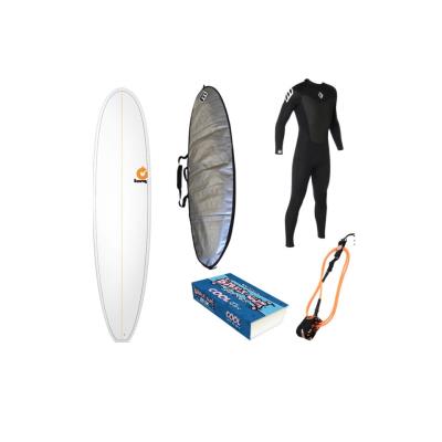 Pack Full Surf Malibu Pinline Torq 8´ + Leash + Wax + Housse + Combinaison pour 645