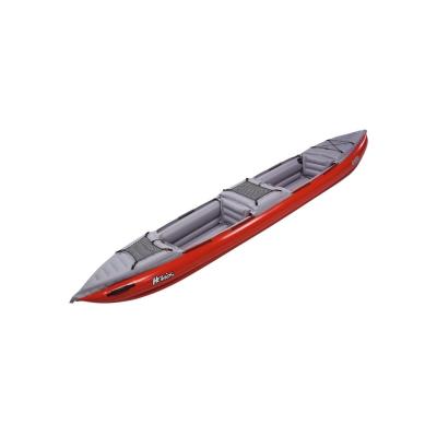 Pack Kayak Gonflable Helios 2 Places Gumotex (1 Dérive + 1 Pagaie + 1 Gonfleur) - Couleur - Rouge pour 569