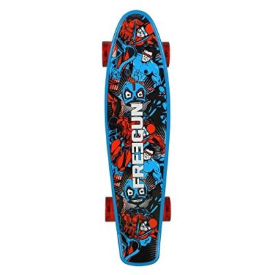 Freegun Vintage Print Skateboard Bleu 22,5 pour 43