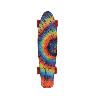 Urban Vintage Print Skateboard Tie And Dye 22,5 pour 64