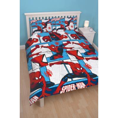 Parure de lit double rversible Parker Spiderman Marvel pour 30