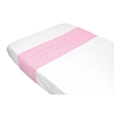 taftan - drap de lit  pois rose (100 x 80 cm) - rose pour 33