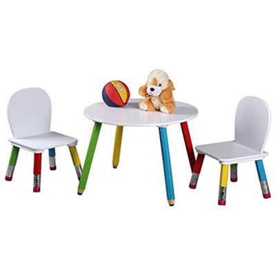 Set enfant Colors 1table + 2 chaises, D60 x H43 cm -PEGANE- pour 67