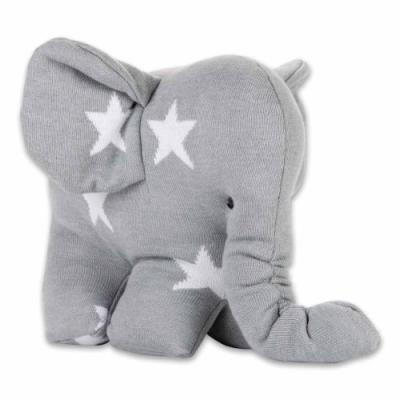 Babys only peluche star elephantou llphant gris et blanc (25 cm) - gris pour 60