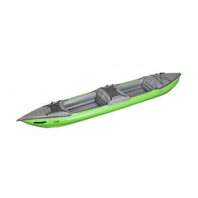 Pack Kayak Gonflable Helios 380 2 Places Gumotex + 2 Pagaies + Dérive + Gonfleur - Couleur - Vert pour 614