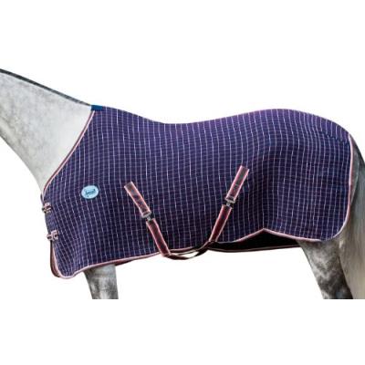 Funnell Couverture Pour Cheval Carreaux Bleu Navy Red White 6.6 Ft pour 60