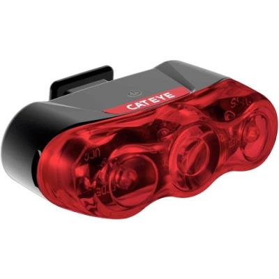 Cateye Rapid 3 Tl-ld 630 Feu Arrière De Sécurité Led pour 38