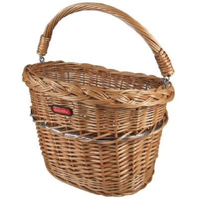 Klickfix Panier En Osier Petit Format - Panier Pour Guidon - Beige 2015 Panier Velo Avant pour 48