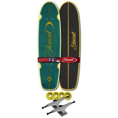 Flying Wheels Stewart Regal Longboard Teal pour 128