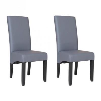 Cuba lot de 2 chaises de salle a manger grises pour 134