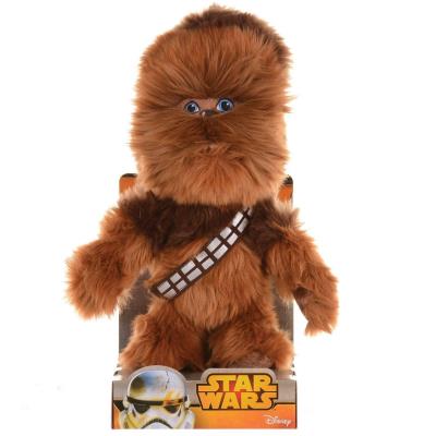 Peluche star wars - chewbacca - 25 cm - personnage pour 25