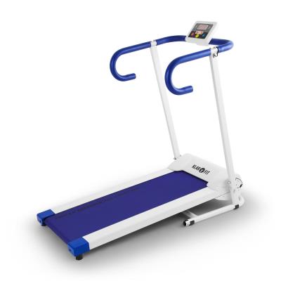 Klarfit Pacemaker X1 Tapis De Marche 10 Km/h Ordinateur D´entraînement Blanc Et Bleu pour 290