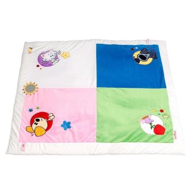 Woezel & pip - tapis dveil pour parc et jeu 85 x 100 cm pour 34