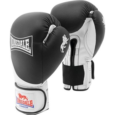 Lonsdale Rookie Spar Gants Dentraînement De Boxe Noir Blanc 226,79 G 8 Oz pour 66