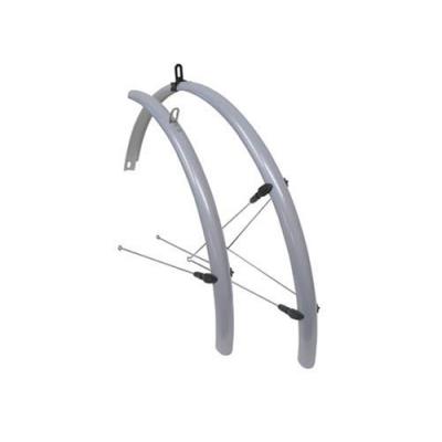 Etc Trekking Full Length Mudguard Set 700 X 38-45 Silver pour 45