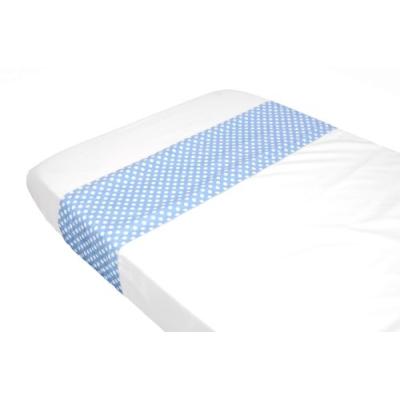 taftan - drap de lit  pois bleu (100 x 80 cm) - bleu pour 21