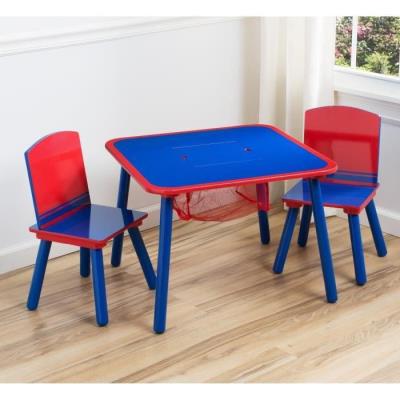 Table enfant et 2 chaises bleu et rouge delta children tt89514gn pour 57