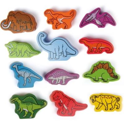 Hape - e0910 - jouet de premier age - dinosaures pour 11