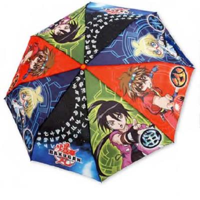Parapluie bakugan pliable ouverture manuelle pour 15