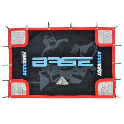 Base 74631 Accushot Filet Pour Cage De Hockey Avec Housse Et Sangles Élastiques Noir/bleu pour 101