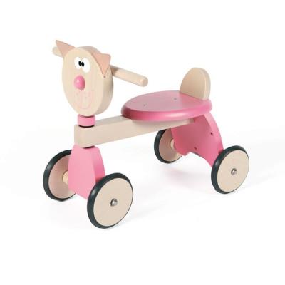 Trotteur Porteur chat en bois - Scratch pour 98