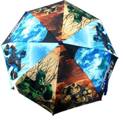 Parapluie gormiti mini pliable ouverture manuelle pour 15