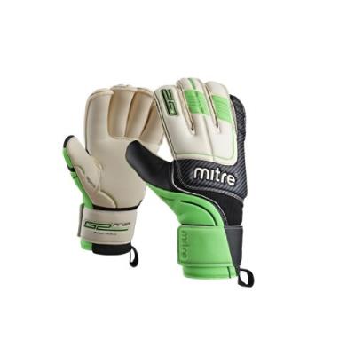 Mitre Anza G2 Pro Roll Gants De Gardien De But Coupe Roll Finger Blanc Blanc Noir Vert Size 10.5 pour 81