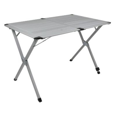 10t Alutab Double Table Camping Argent 110 X 72 X 70 Cm pour 105