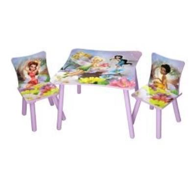 Fairies table et chaises en bois delta children pour 80