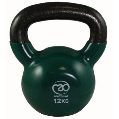 Fitness-mad - Haltère Russe - Vert - 12 Kg pour 52