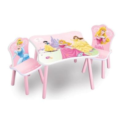 Table enfant + 2 chaises princesse pour 50