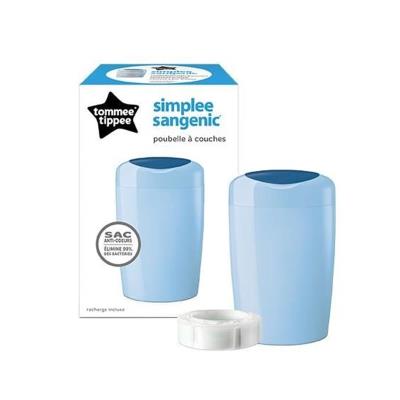 TOMMEE TIPPEE Sangenic Bac A Couches Simplee Bleu pour 17
