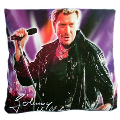 Coussin Johnny Hallyday pour 18