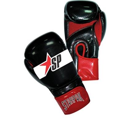 Starpak Gants De Boxe Aero Tech Fitnes Paire De Gants De Boxe M Noir - Noir Rouge Blanc pour 59