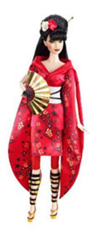 Mattel - Barbie collector - Barbie Tenue Japonaise pour 134