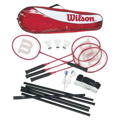 Set De Badmintonwilsonbadminton Tour Set 4 Raqrouge88730 pour 50