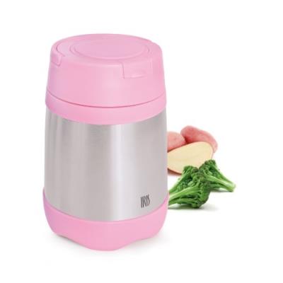 Iris Thermo Double Paroi Avec Cuillère Et Anse Rose 500 Ml pour 49