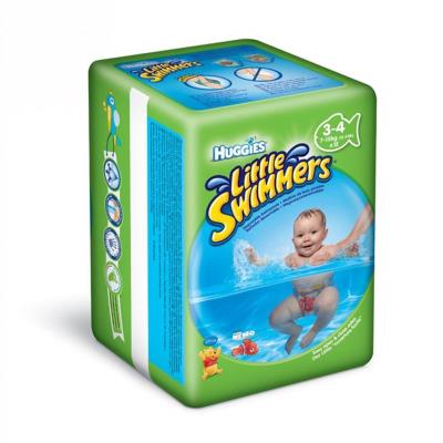 Huggies - Couches Little Swimmers Taille 3/4 (7  15 kg) - Pack 12 couches pour 13